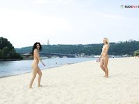 Naiada at the strand last peter spring Europe.