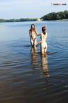 Lost in a Russian Paperback on a Sandy Nude Beach Towel