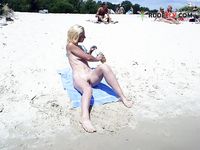 We were undoubtedly not alone on this plage!