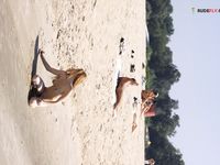 Some lovely shots of wifey luving the plage.