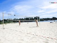 Intimate tiny strand-lagoon sphere with Marissa.