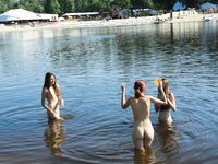 Another day at the nude beach with my girl. 2