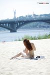 Cecily sent me pictures of her naked on the strand.