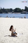 Cecily sent me pictures of her naked on the strand.