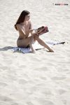 Cecily sent me pictures of her naked on the strand.