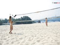 Uber-Sexy joy at the strand tamica Latisha Mallorca