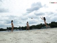 She's cecila wifey on nude strand, and at the river.