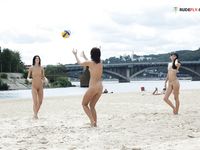 She's cecila wifey on nude strand, and at the river.