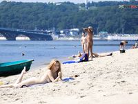 At Playalinda Plage, near Cape Canaveral ...