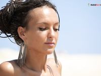 We went to a adorable plage and had a great time.