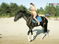 Russian school-gal first-ever time on Naturists