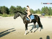 Russian school-gal first-ever time on Naturists