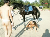 Macedonian MUMMY at strand salena Halkidiki,Greece