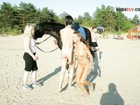 Macedonian MUMMY at strand salena Halkidiki,Greece