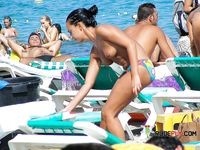 She looks even hotter when she is all wet