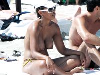 Being on a naked beach with these three hot nude chicks would probably be impossible for any straight man unless, in the end, he either fucks them or jerks off