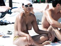 Being on a naked beach with these three hot nude chicks would probably be impossible for any straight man unless, in the end, he either fucks them or jerks off