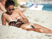 Family nudist camp secretly filmed by a naughty voyeur