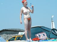 They both love to be all naked and relaxed near the sea 2