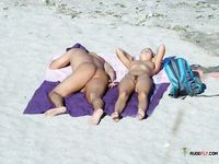 Two hot chicks are fearless of snakes ever since they went to a family nudist camp while they were s