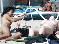 She lies down with her beautiful ass on display before walking around completely naked