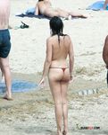 Slim babes with killer curves and amazing asses walk around and sunbathe completely naked