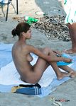 Breathtaking nudist babe with an incredible ass secretly filmed sunbathing at the beach 2