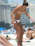 She wants to ride and refresh naked in the water 3