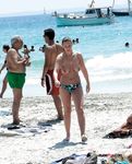 at the beach