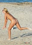 Breathtaking nudist chick secretly filmed being completely naked at the beach