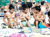 Beach nudist resort secretly filmed by a voyeur 2