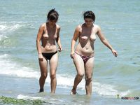 Nudist resort caught and filmed by a voyeur