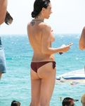 Pink Hat and Beach Bag on a Topless Sandy Afternoon