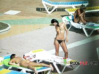 She has a tight body and perky tits while an older babe flaunts her thick curves 3