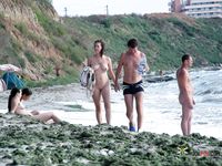 Wicked sluts, with asses that literally crave to be spanked, are hanging out naked in a nudist resort as they hope to find some studs to fuck them