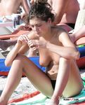 Blondes and brunettes with perfect, slim bodies and beautiful, natural tits sit around topless 4