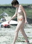 Standing Topless Outdoors in a Quiet Natural Setting