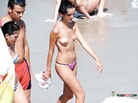 Blonde naturalist MILF with big boobs gets recorded