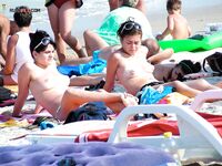The artistic appeal of a sun-drenched body at a quiet naturist retreat.