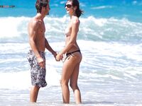 . Capturing the quiet, natural confidence of a woman at a local naturist cove.