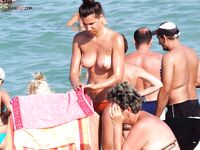 Capturing the authentic spirit of a European summer where topless sunbathing is a way of life.