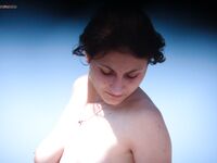 Capturing the independent spirit of a woman who loves the freedom of the nude beach.