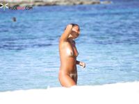 . Capturing the authentic, carefree vibes of a day at a local nude beach.