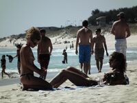 Nude Beach Walk With Wide Open Ocean Views