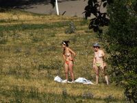 Nude Beach Walk With Wide Open Ocean Views