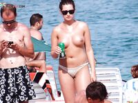 She is the hottest babe on the strand, what a body. Her body is heaven.