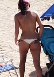 Beach Volleyball Court Stroll with Nudists and Sunbathers