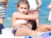 Embracing the natural human form at a stunning, clothing-optional bay. 3