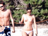Walking the Topless Beach with a Paddle Racket