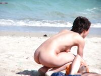 The feeling of total independence during a topless afternoon by the waves.